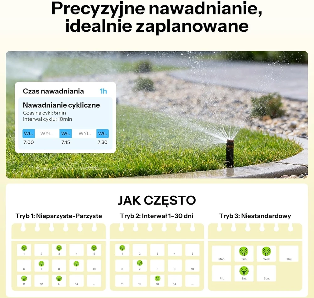 SONOFF išmanusis laistymo valdiklis Zigbee su žalvarine jungtimi SWV-ZNE