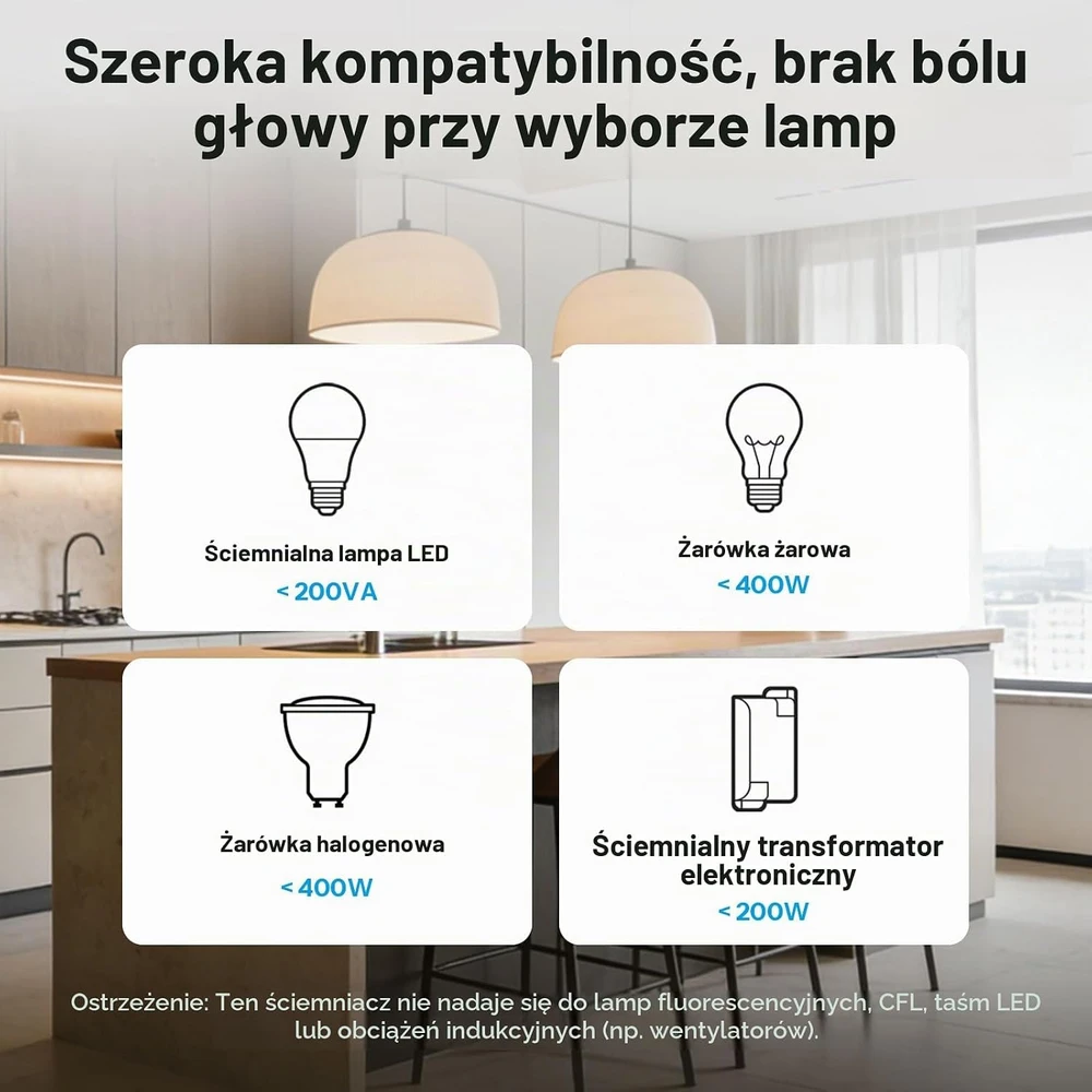 Sonoff Fusion serijos Orb-DIM 1 kanalo Matter over Wi-Fi dimeris