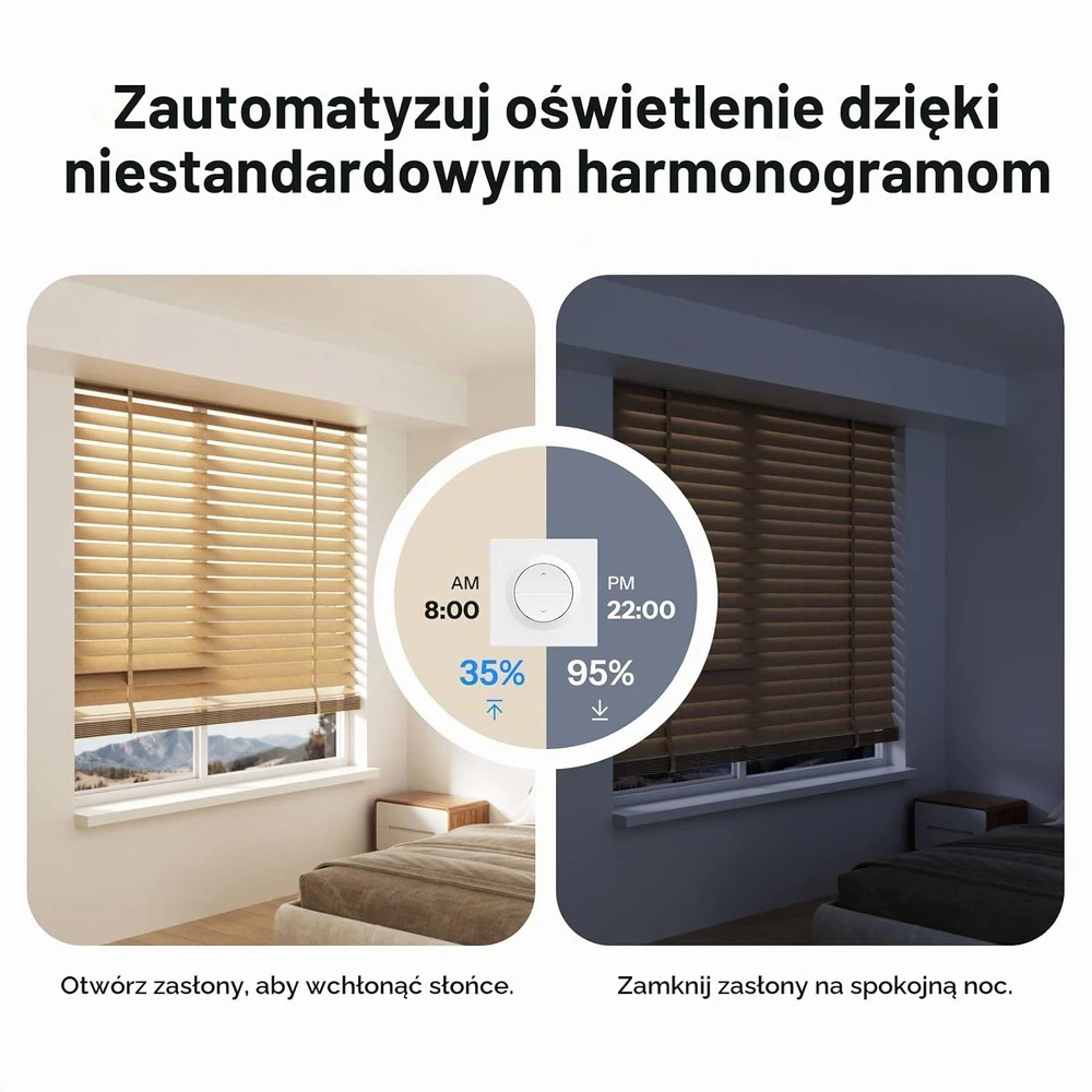 Zigbee išmanusis roletų sieninis jungiklis Sonoff MINI-ZBRBS-E