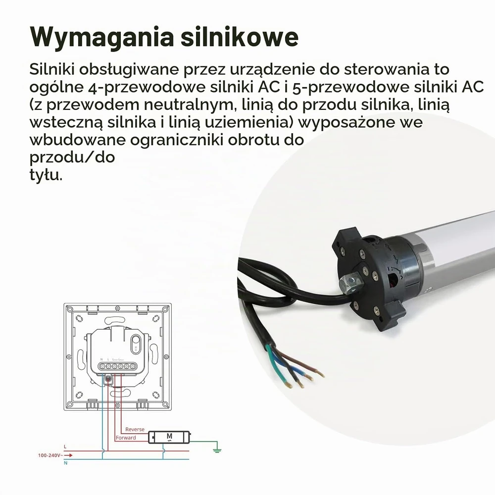 Zigbee išmanusis roletų sieninis jungiklis Sonoff MINI-ZBRBS-E
