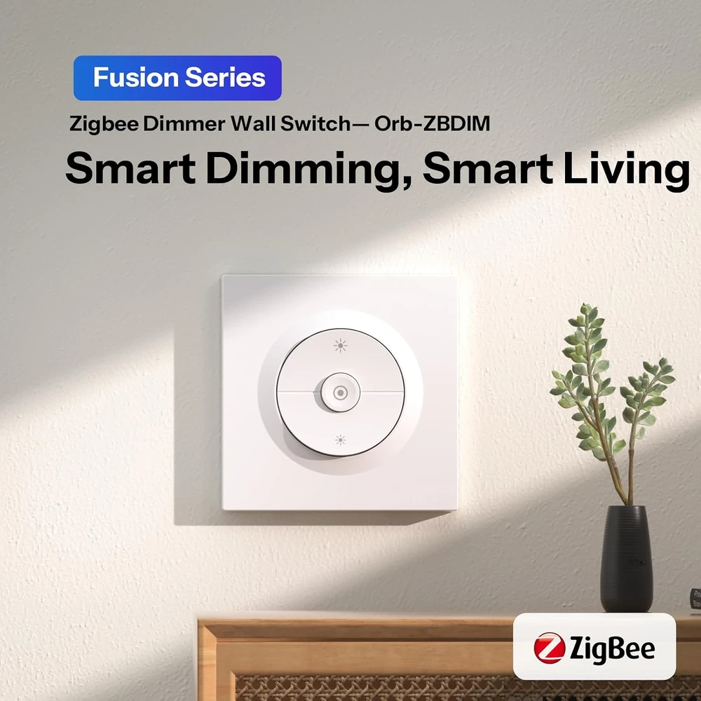 Sonoff Fusion serijos Orb-DIM 1 kanalo Zigbee šviesos reguliatorius (dimeris)