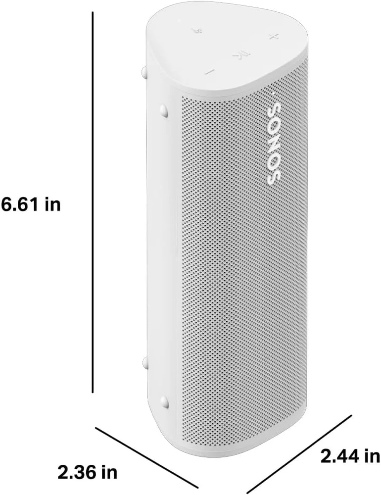 Nešiojama kolonėlė Sonos Roam 2, Baltos spalvos