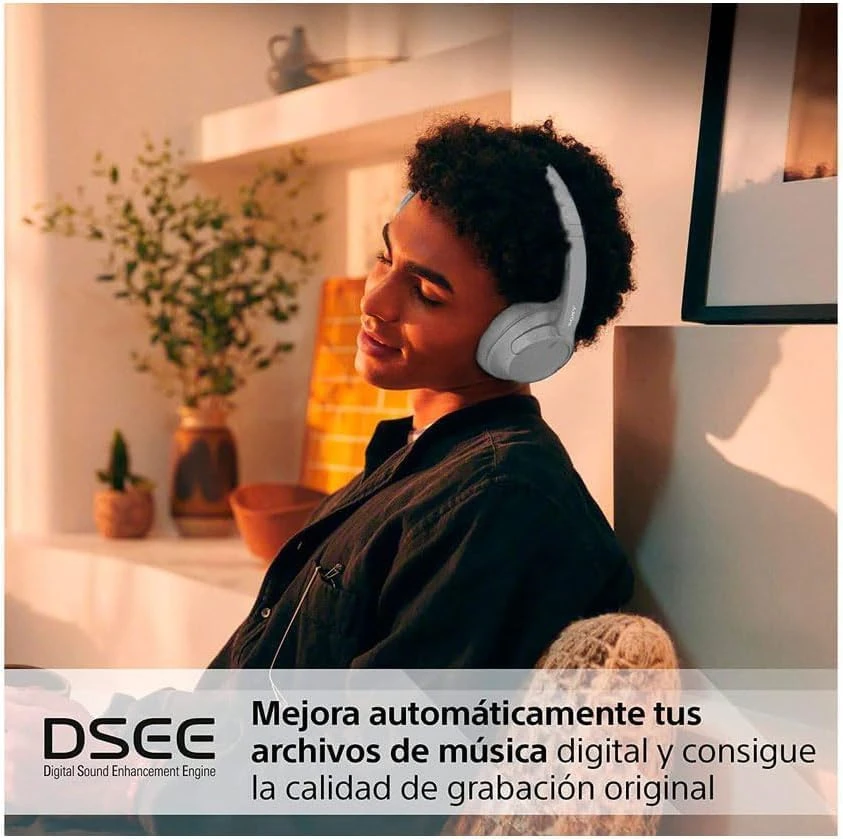 Sony WH-CH720NW belaidės ausinės, Baltos spalvos