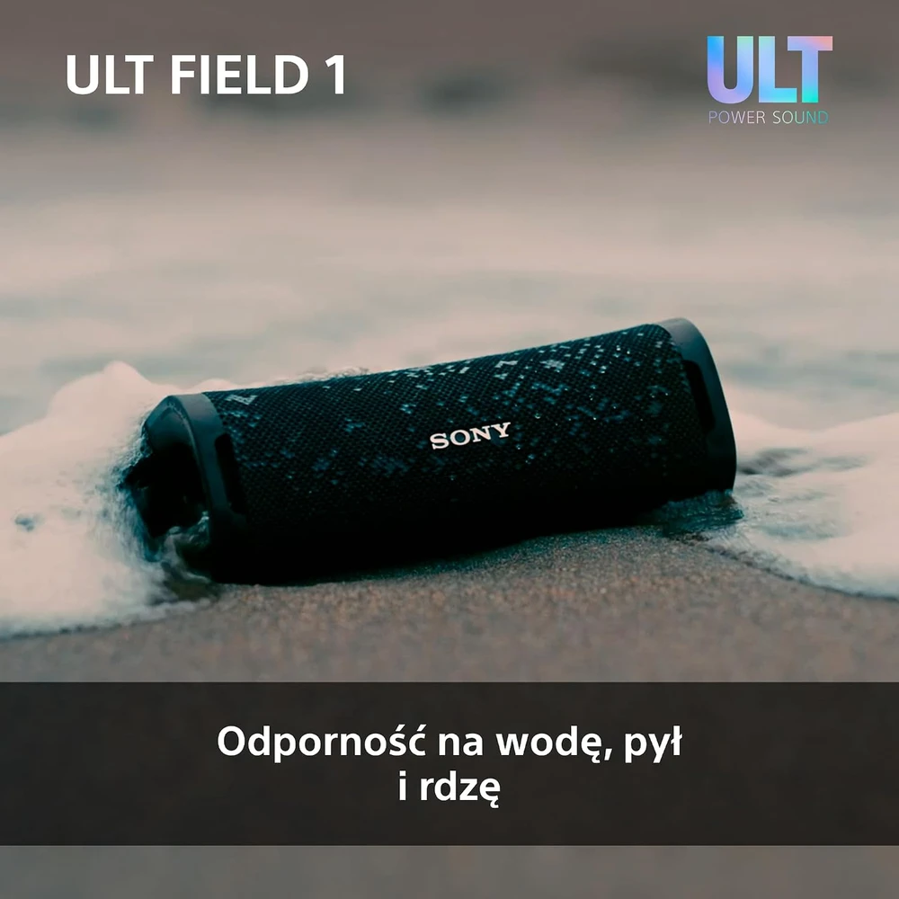 Nešiojama kolonėlė Sony ULT Field 1, Juodos spalvos