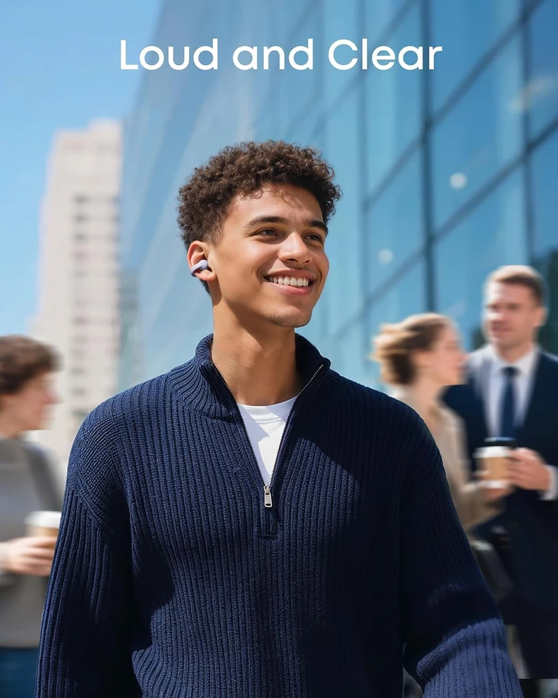 soundcore atviros belaidės ausinės Bluetooth 6.0 su FlexiClip ir IP55 C50i