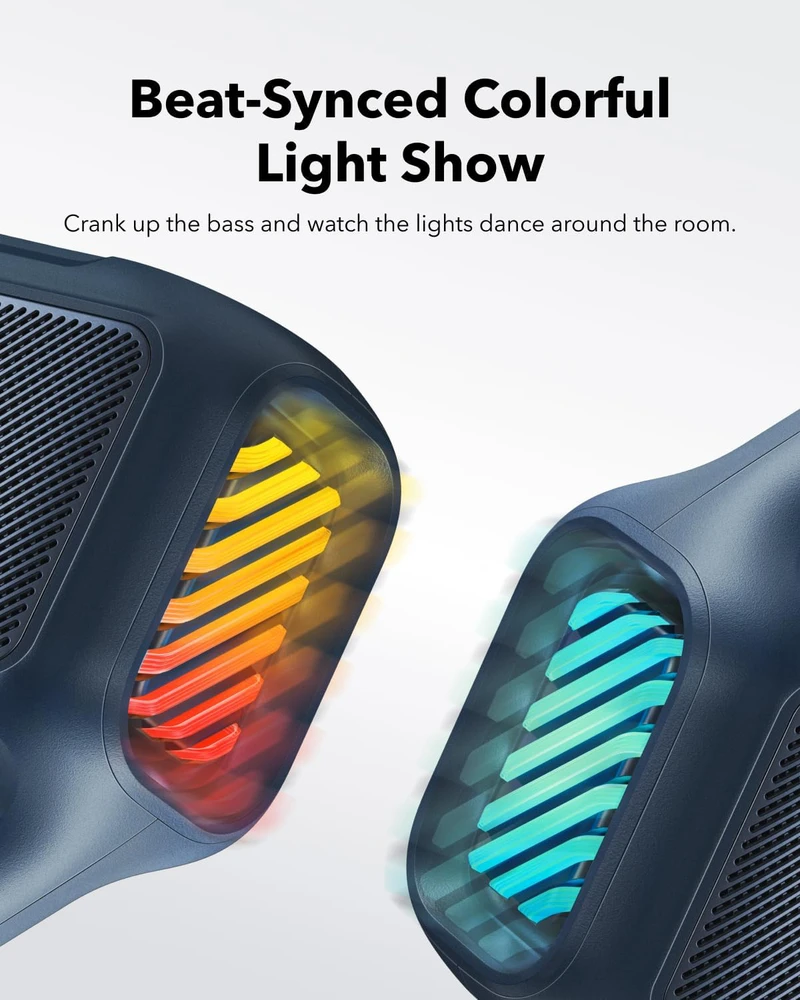 Soundcore Motion Boom 2 nešiojama kolonėlė, juodos spalvos