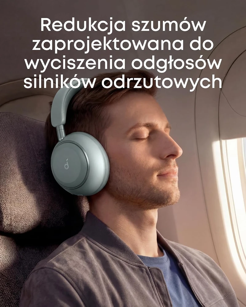 soundcore belaidės ant ausų dedamos ausinės su ANC, LDAC, 50 val., D1402