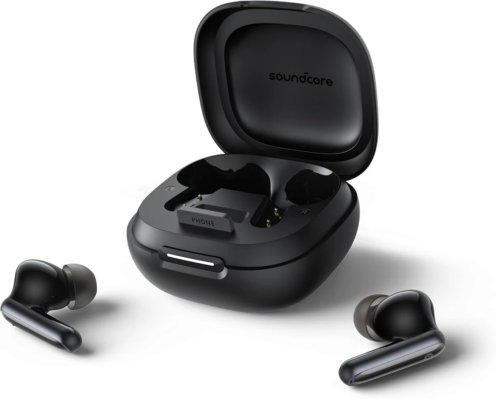 soundcore belaidės į ausis įdedamos ausinės su ANC, Bluetooth 5.0, 60 h P40i