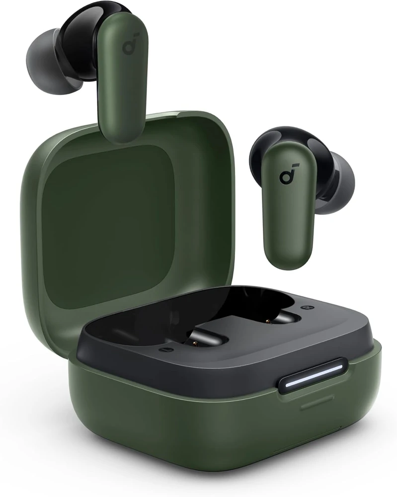soundcore belaidės į ausis įdedamos ausinės P30i su ANC, Bluetooth 5.4, žalios