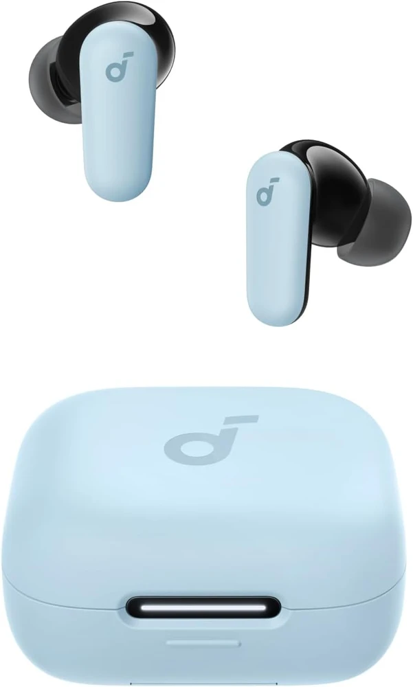 soundcore belaidės į ausis įstatomos ausinės su ANC, Bluetooth 5.4, mėlynos, P30i