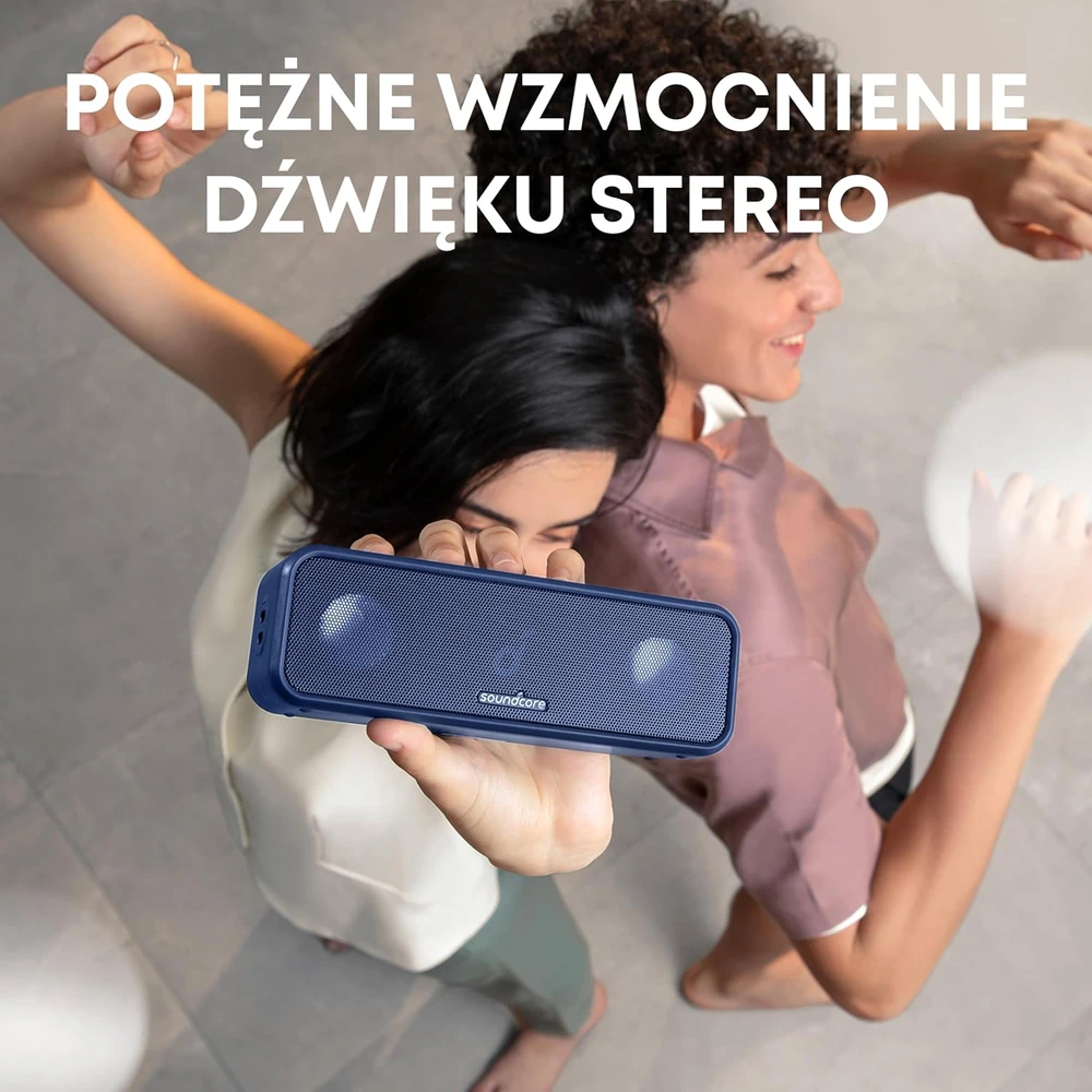 Soundcore Bluetooth kolonėlė 16 W, 24 val. grojimo, IPX7, Bluetooth 5.0, mėlyna, A3117