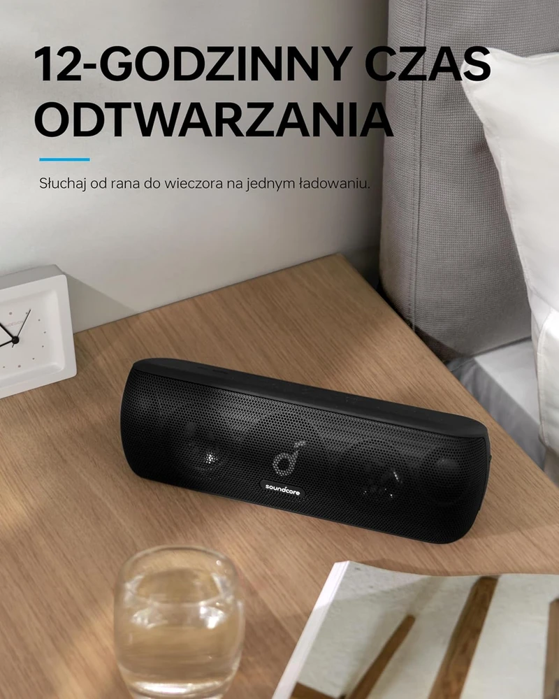 soundcore nešiojama Bluetooth kolonėlė Motion+ 30 W Hi-Res, 12 val., A3116