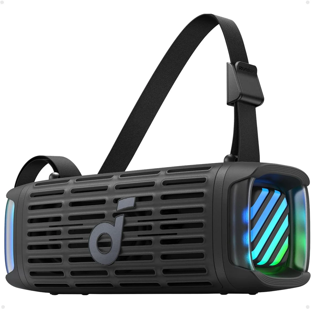 Soundcore nešiojamas Bluetooth garsiakalbis Boom 3i 50 W, juodas