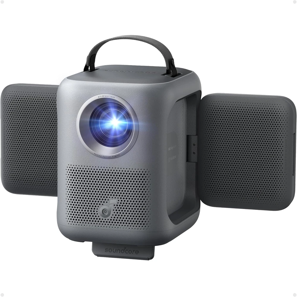 Anker soundcore nešiojamasis išmanusis projektorius Full HD 1080p, 380 ANSI lm, Wi-Fi, Bluetooth, D2200