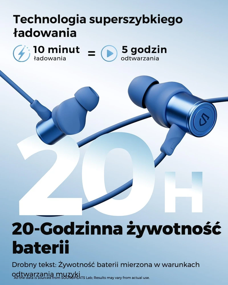 SOUNDPEATS belaidės į ausis įdedamos ausinės su kaklo lankeliu, Bluetooth, LDAC, IP67, Q40 HD