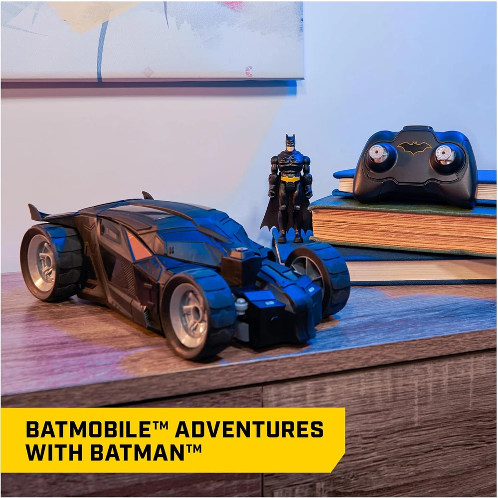 Spin Master BATMAN 1:20 valdomas automobilis Batmobile, 6065425