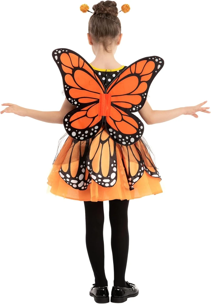 Spooktacular Creations mergaičių drugelio kostiumas su sparnais, 5–7 m., 20311-S