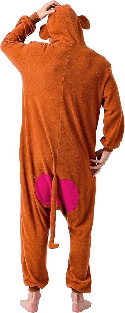 Spooktacular Creations suaugusiųjų unisex pliušinis gyvūno kostiumas-pižama EM-37KQ-PU9B
