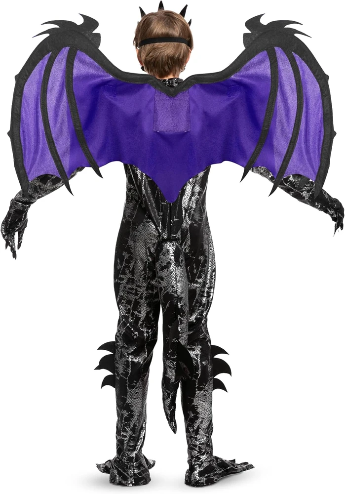 Spooktacular Creations vaikiškas drakono kostiumas Helovinui, 5 dalių, L, 21844-L
