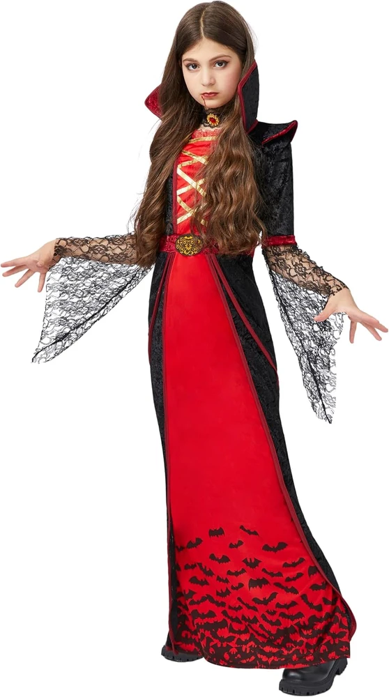 Spooktacular Creations vampyro kostiumas vaikams, raudonas, XL 13–15 metų, 20045-XL