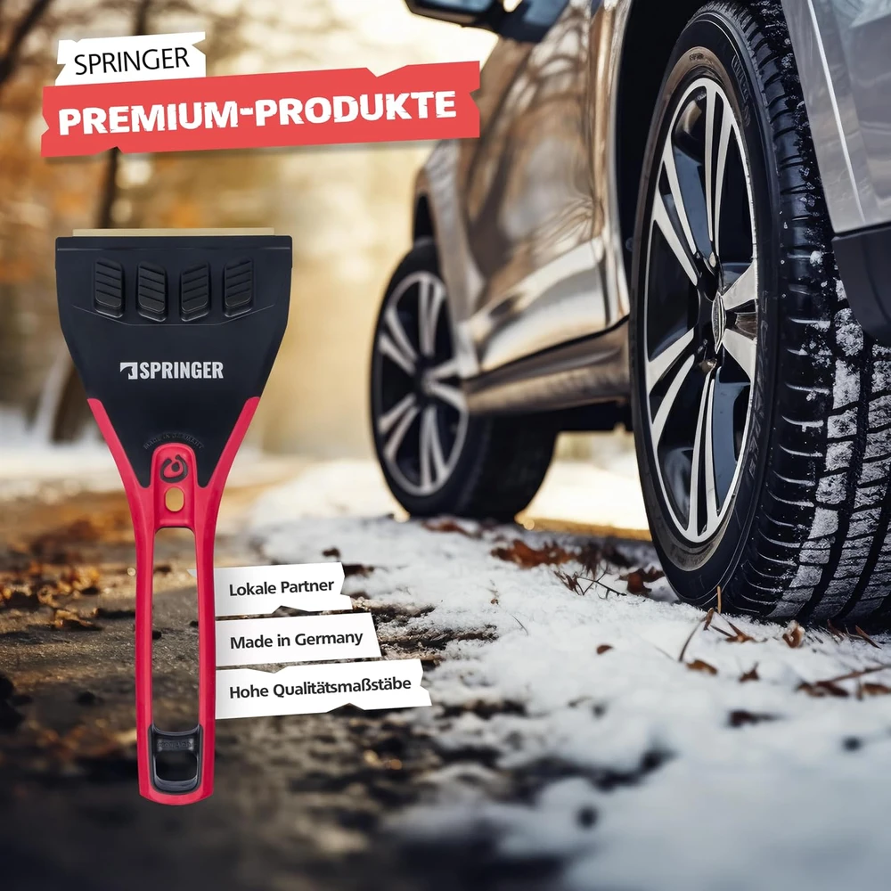 SPRINGER automobilio ledo grandiklis su žalvariniu ašmeniu ZX2000