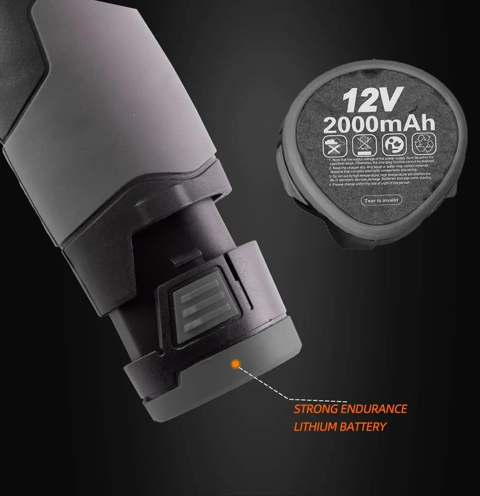SPTA ekscentrinė mini poliravimo mašinėlė 12 V, 25/50/80 mm, LD104