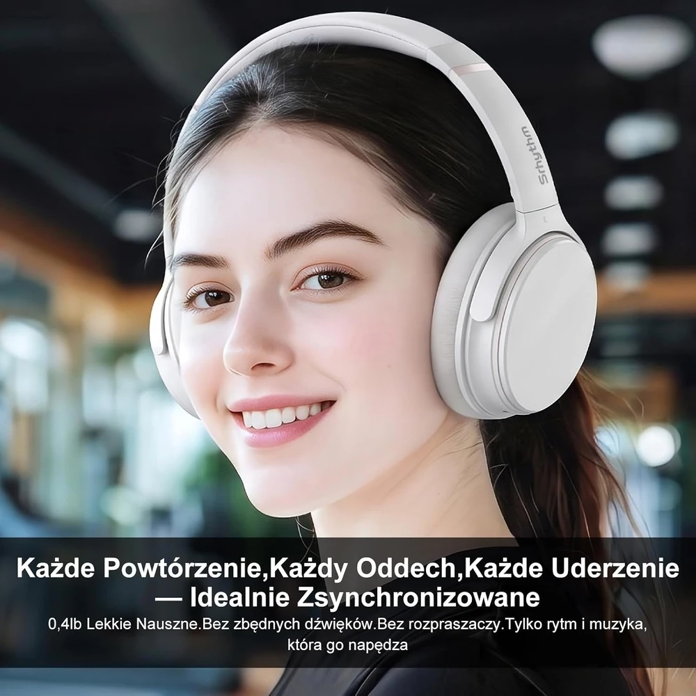 Srhythm belaidės ausis apgaubiančios ausinės su Bluetooth 5.3 ir aktyviu triukšmo slopinimu, NC25