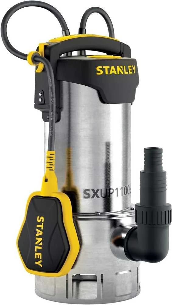 „Stanley“ nerūdijančio plieno panardinamas „Vanduo“ siurblys, SXUP1100XDE, 1100 W