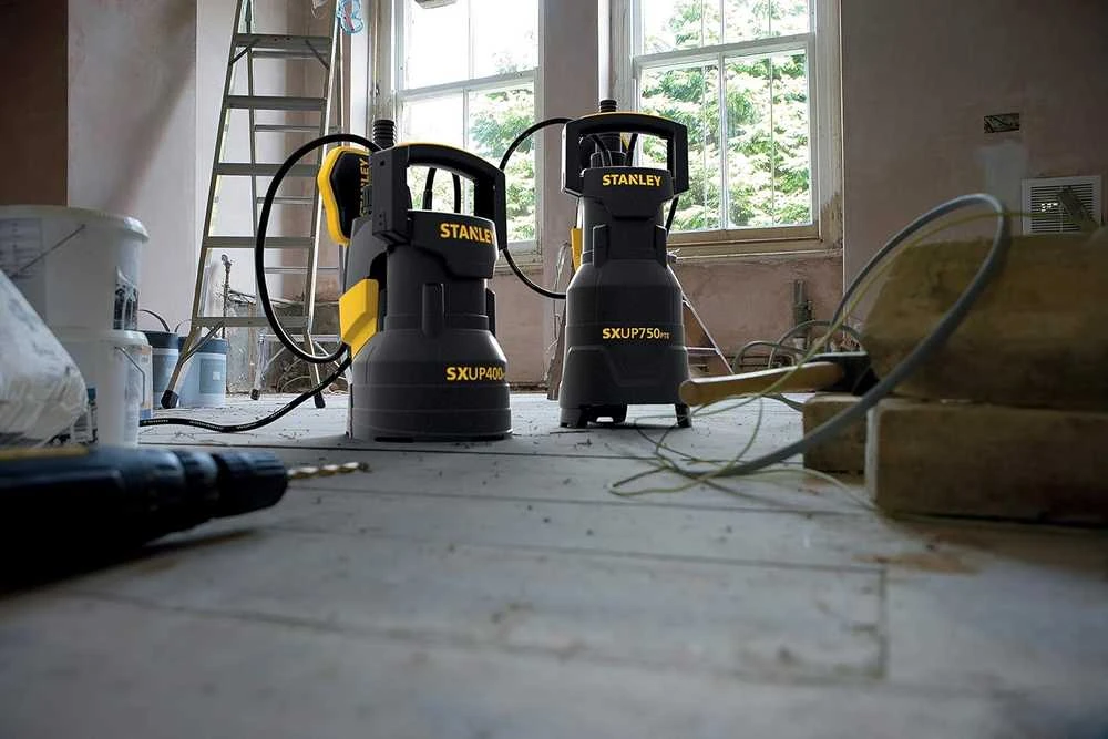 Stanley panardinamasis vandens siurblys 400 W nerūdijančio plieno korpusas SXUP400PCE