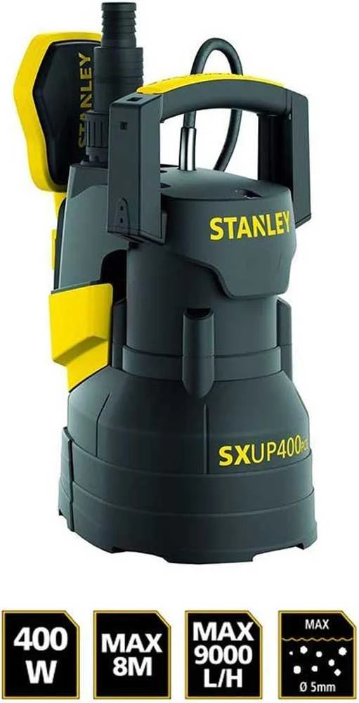 Stanley panardinamasis vandens siurblys 400 W nerūdijančio plieno korpusas SXUP400PCE