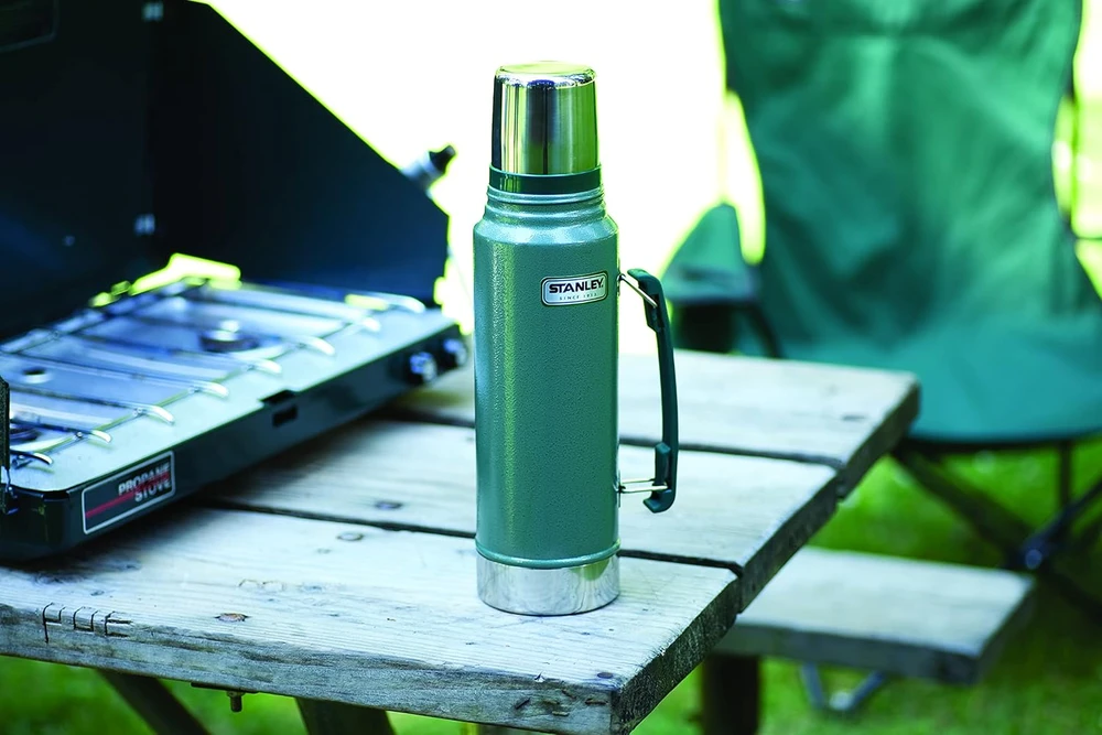 Stanley vakuuminis termosas Classic Legendary, 1 l, žalias