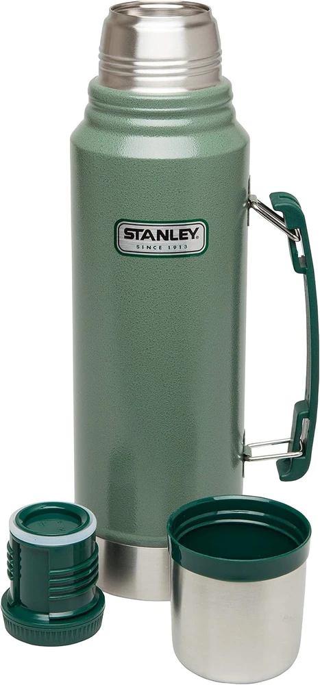 Stanley vakuuminis termosas Classic Legendary, 1 l, žalias