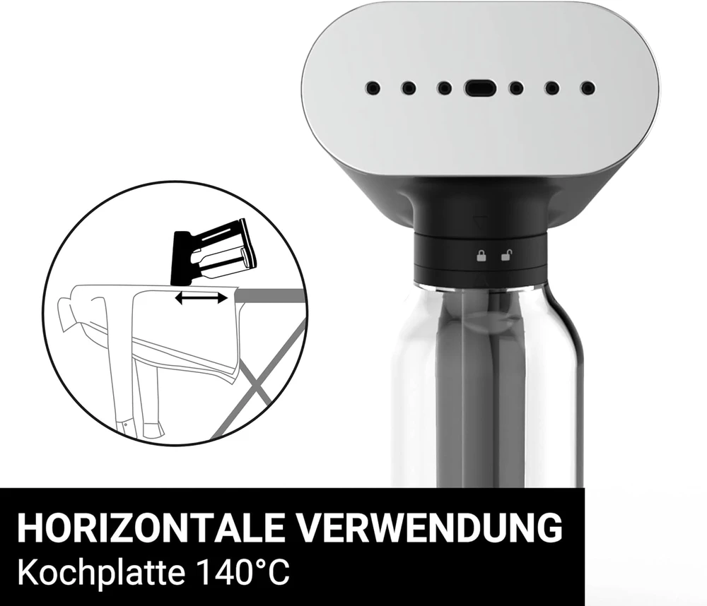 Garintuvas SteamOne KARL XL 2, juodas