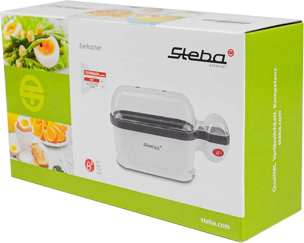 Steba kiaušinių virimo aparatas su nelimpančia danga, 3 kiaušiniams, 350 W, EK 4
