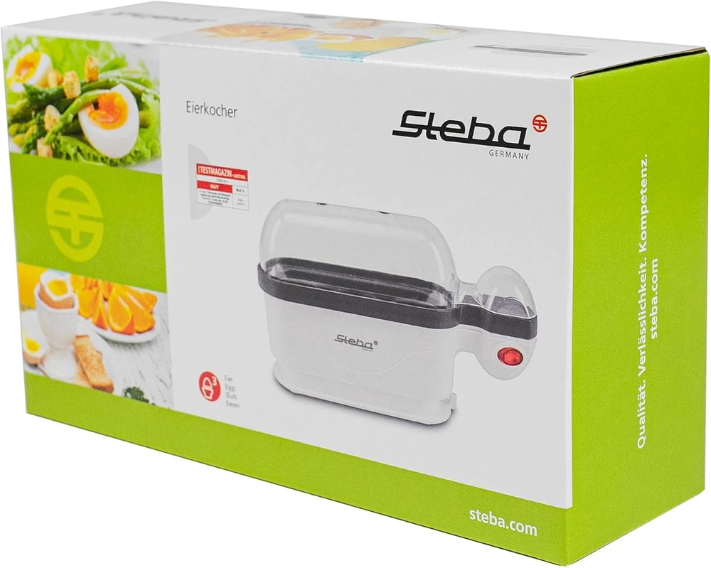 Steba kiaušinių virimo aparatas su nelimpančia danga, 3 kiaušiniams, 350 W, EK 4