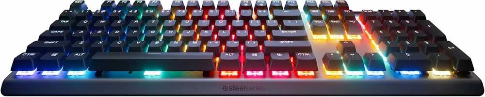 SteelSeries | Klaviatūra žaidimams | Apex Pro Gen 3 | su laidu | US išdėstymas | Juodas | USB-C | OmniPoint 3.0 Adjustable HyperMagnetic Switches