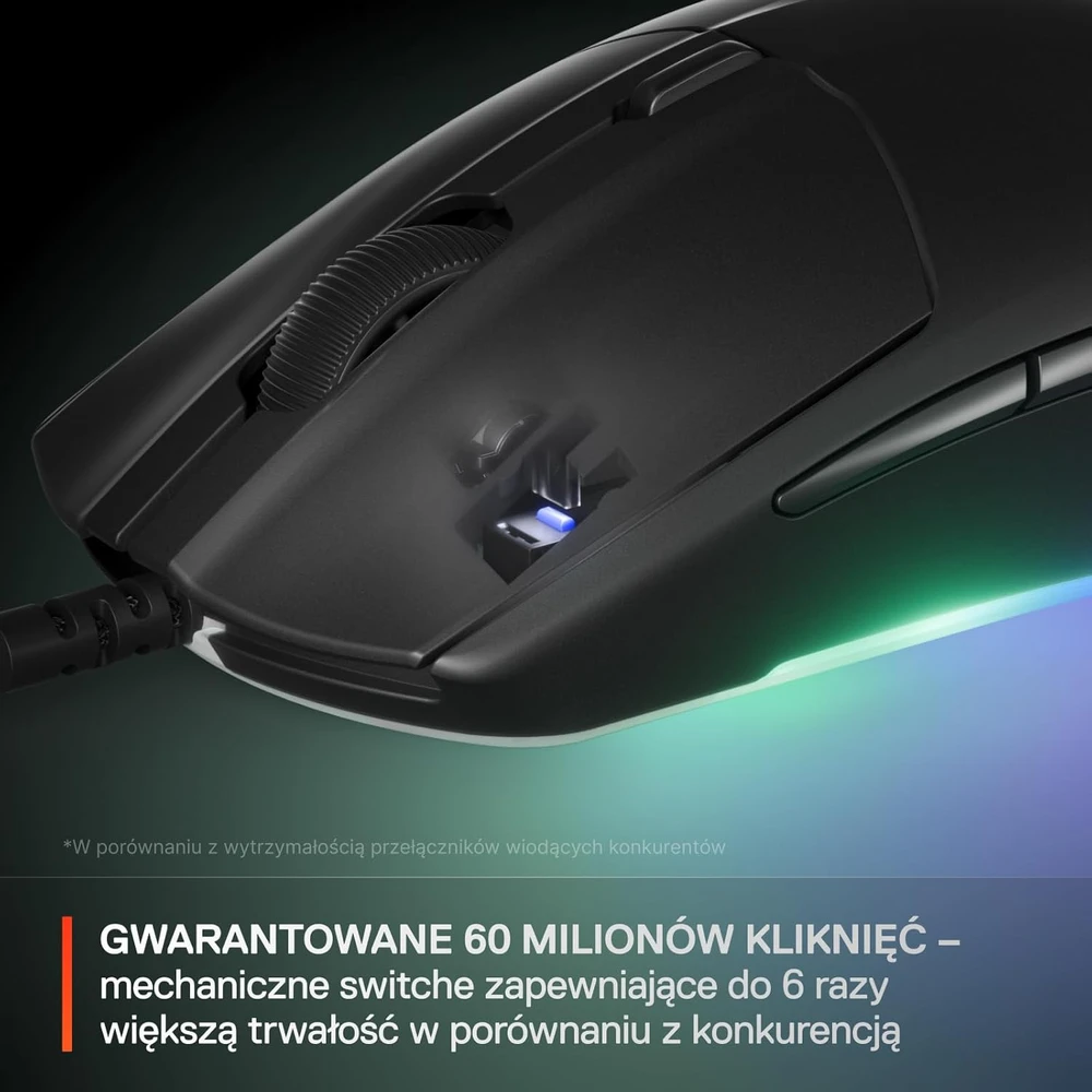 STEELSERIES Rival 3 Gen 2 Pelė - Juodas