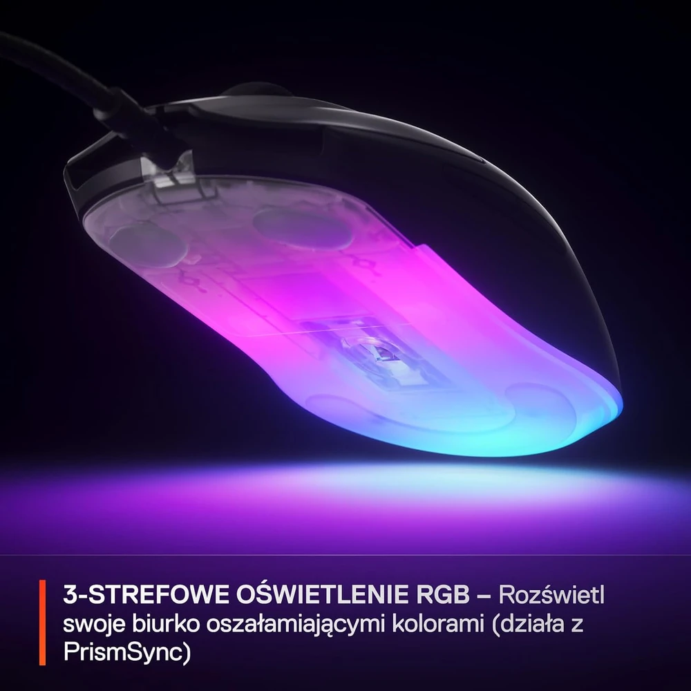 STEELSERIES Rival 3 Gen 2 Pelė - Juodas