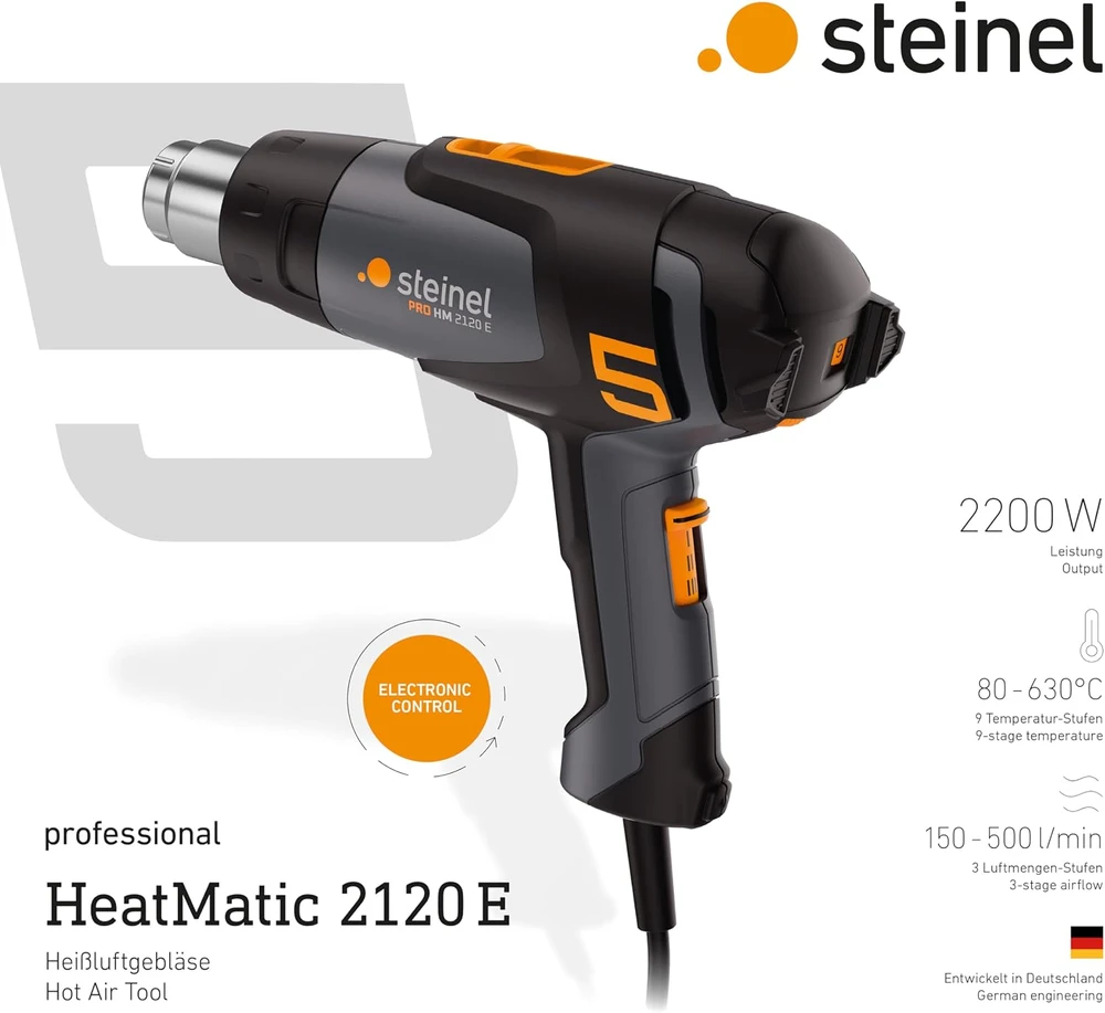 STEINEL KARŠTO ORO PŪTIKLIS HG2120E 2200W