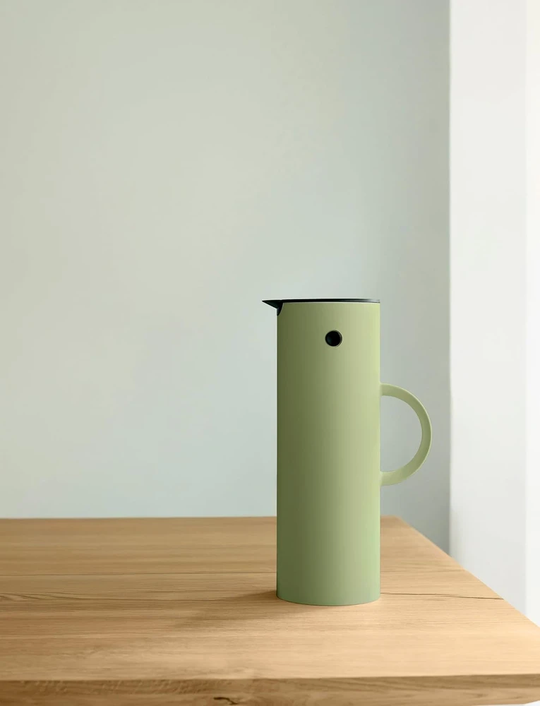 Stelton termosinis ąsotis EM77, 1 l, stiklinis įdėklas, žalias, 995-12