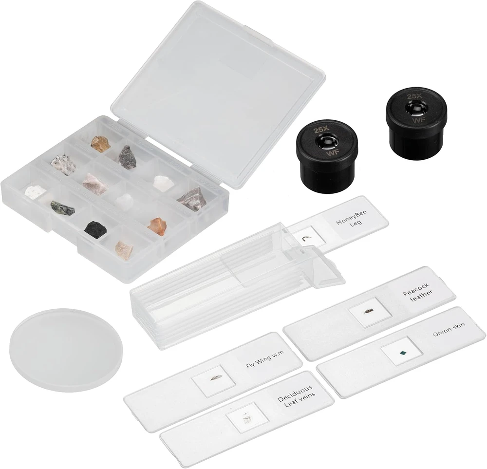 Mikroskopas, Bresser Junior Incident and transmitted light, 20x-50x