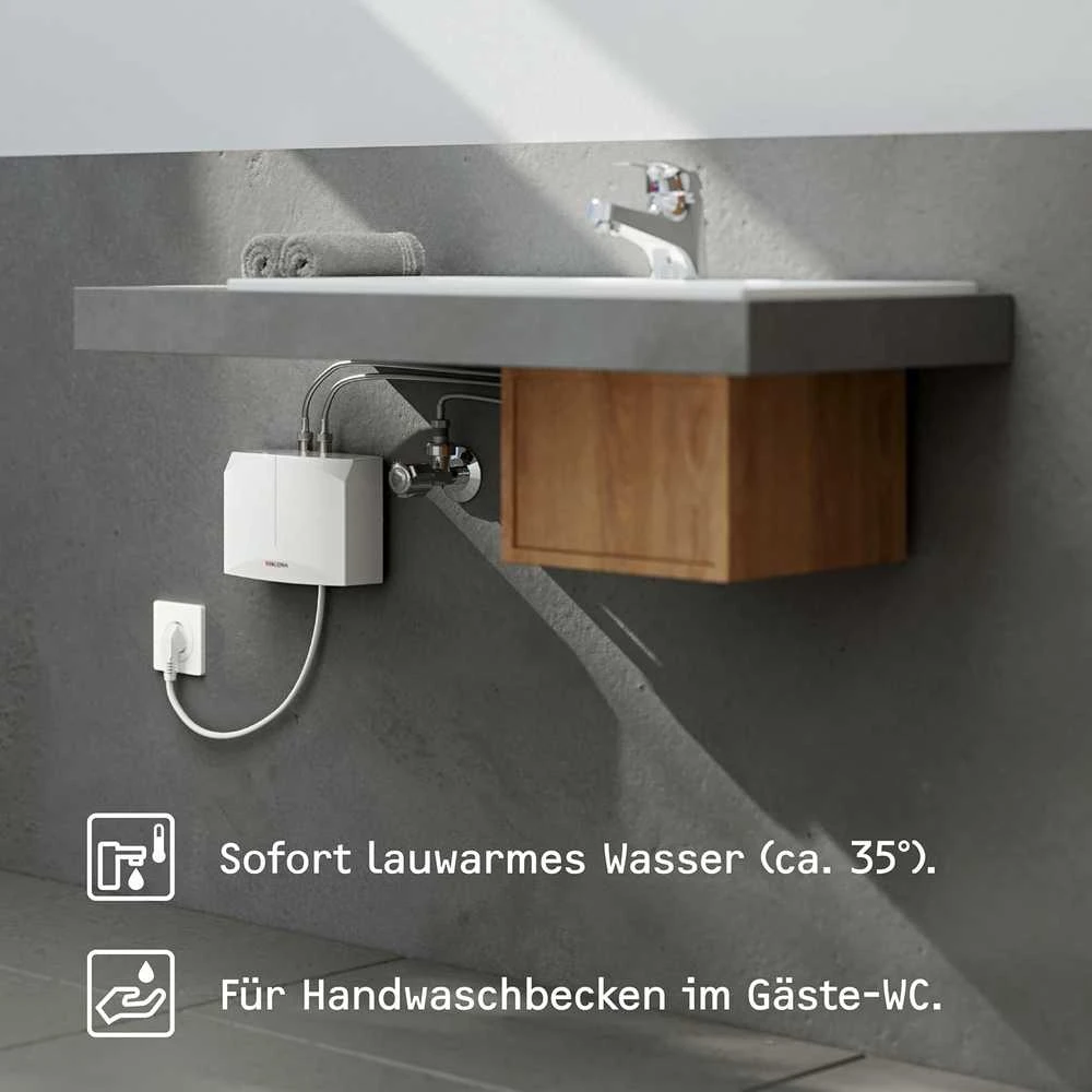 Stiebel Eltron mini elektrinis vandens šildytuvas, 3,5 kW, 230 V, su maišytuvu MAE-W, DNM 3,205970