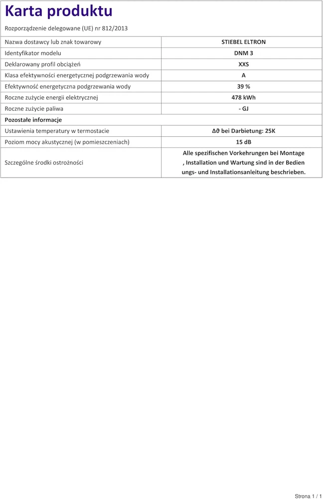 Stiebel Eltron srauto vandens šildytuvas, 3,5 kW, be slėgio, 2 l/min, baltas, 185411