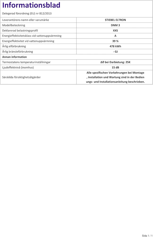 Stiebel Eltron srauto vandens šildytuvas, 3,5 kW, be slėgio, 2 l/min, baltas, 185411