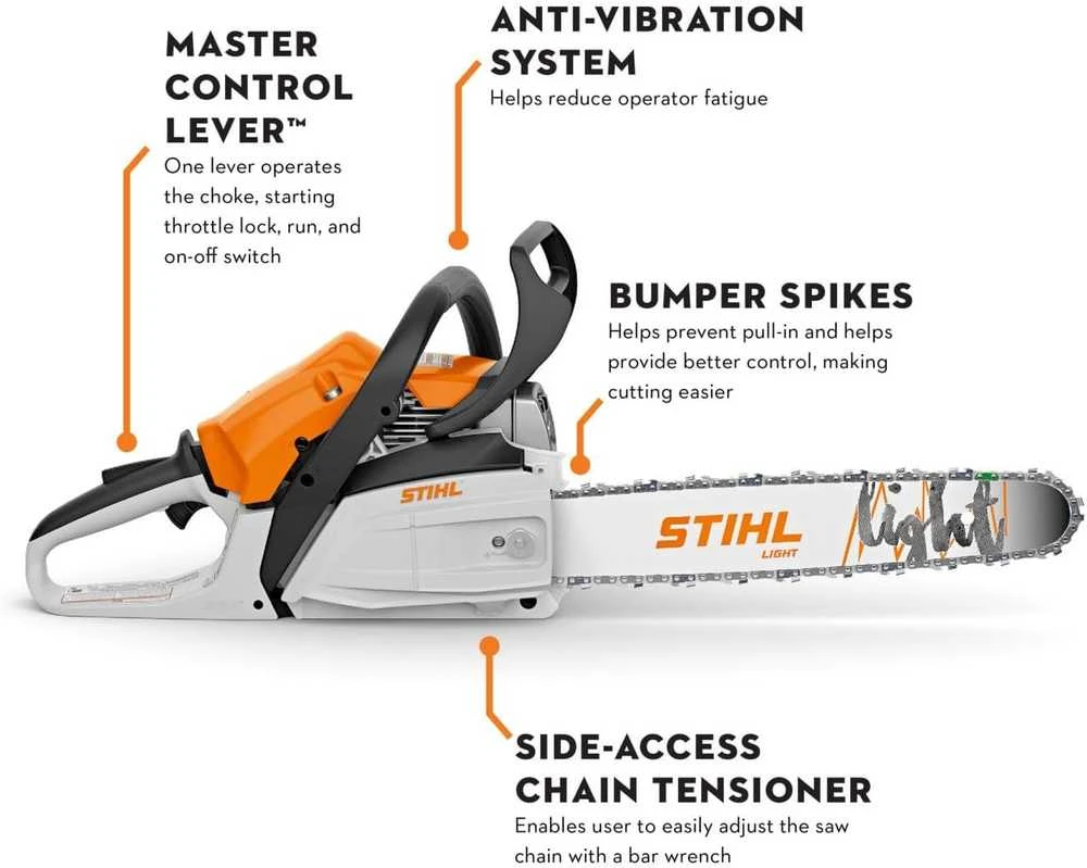 Stihl benzininis grandininis pjūklas 30 cm juosta 1,2 kW MS 162