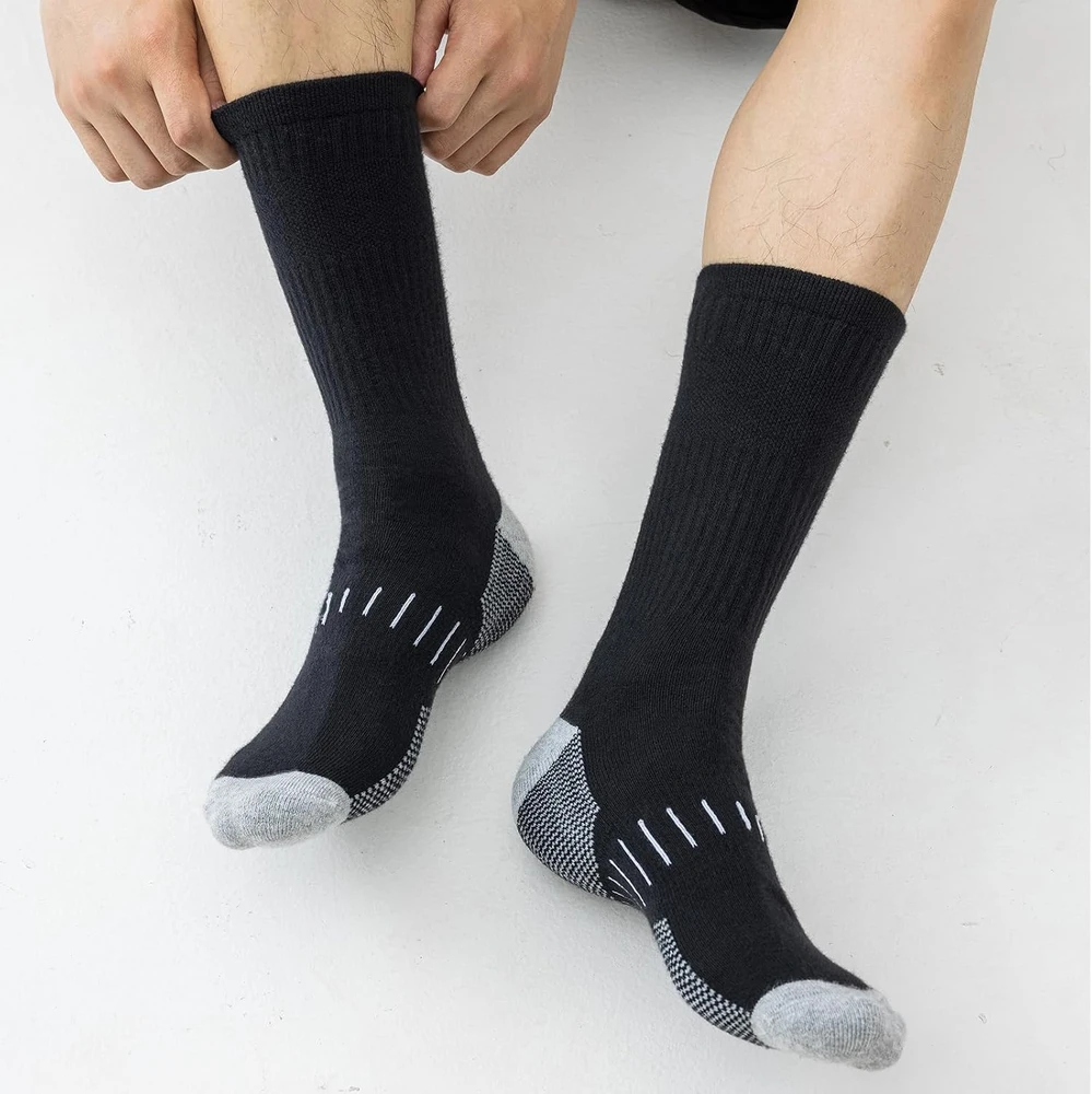 Stoeury sportinės kojinės iki blauzdų, medvilninės, unisex, 6 porų, 24183