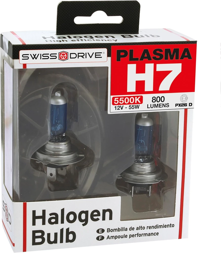 Sumex H7 halogeninė automobilio lemputė 55 W 12 V 4100 K PLASMH7