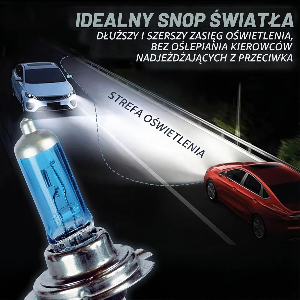 Sumex H7 halogeninė automobilio lemputė 55 W 12 V 4100 K PLASMH7