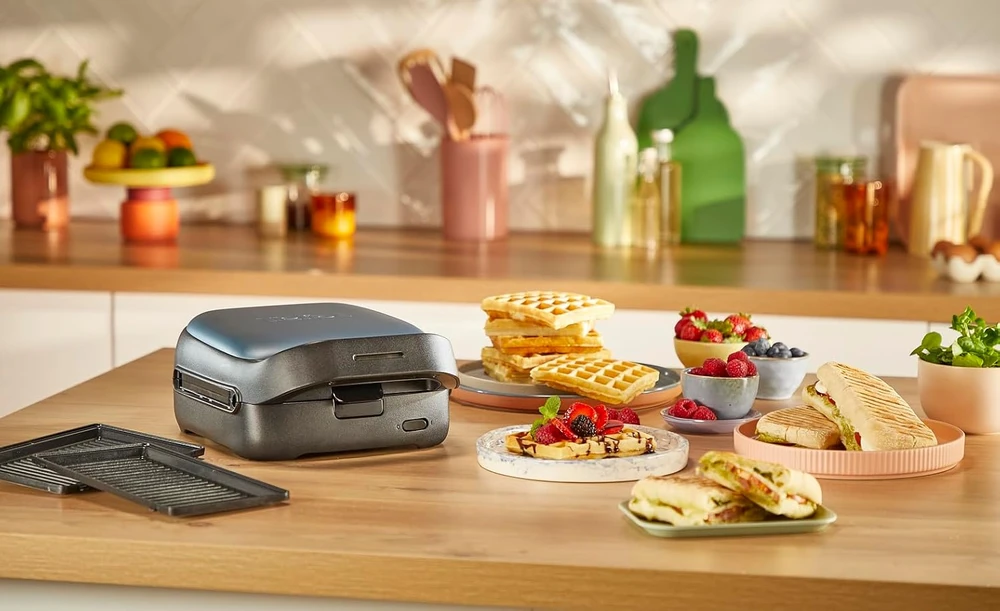 Vaflinė Tefal sumuštinių ir vaflių keptuvas, 700 W, SW8674F0