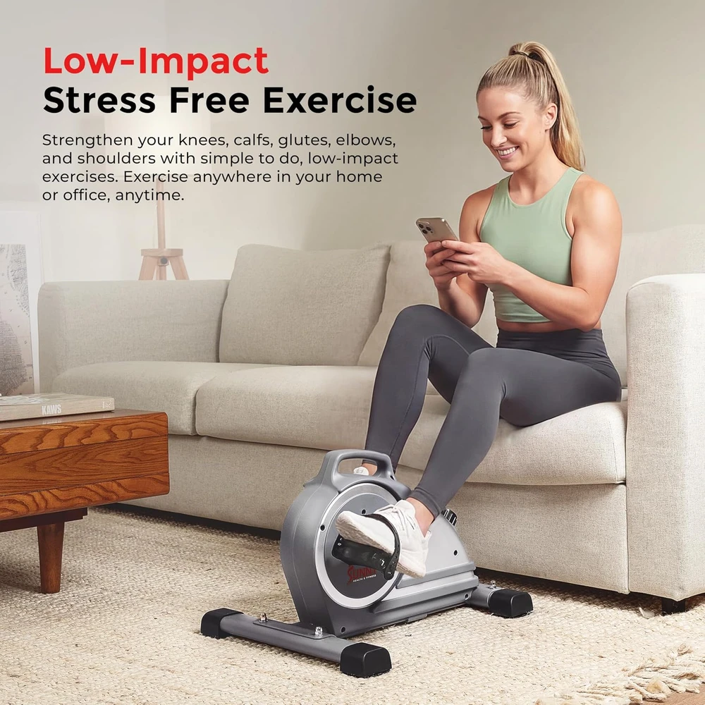 Sunny Health and Fitness magnetinis mini dviratis rankų ir kojų treniruotėms SF-B020026